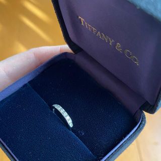 ティファニー(Tiffany & Co.)のティファニー　チャネルセッティング　Pt950(リング(指輪))