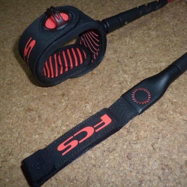 FCS Freedom Helix leash 6' ALL ROUND red スポーツ/アウトドアのスポーツ/アウトドア その他(サーフィン)の商品写真