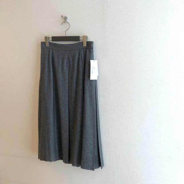 1LDK SELECT(ワンエルディーケーセレクト)の新品 MY_  マイ BOX PLEATS SKIRT スカート 1LDK レディースのスカート(ロングスカート)の商品写真