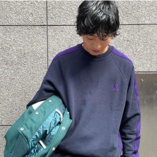 Needles - XL needles beams 別注 スウェット ネイビーの通販 by s's