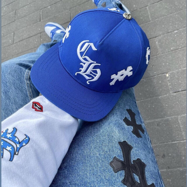 Chrome Hearts クロムハーツ クロス パッチ 帽子 キャップ-