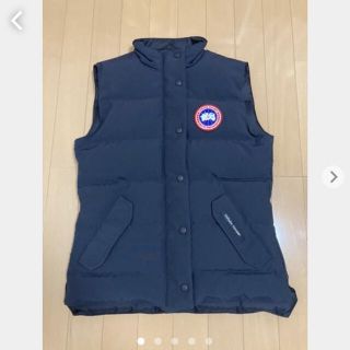 カナダグース(CANADA GOOSE)の【使用数回】CANADA GOOSE FREESTYLE VEST サイズS(ダウンベスト)