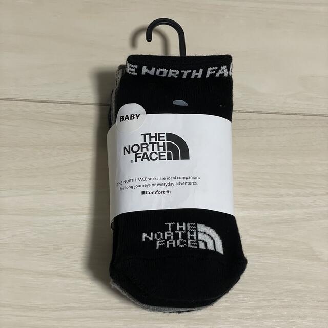 THE NORTH FACE(ザノースフェイス)のTHE NORTH FACE ノースフェイス キッズ 3Pソックス キッズ/ベビー/マタニティのこども用ファッション小物(靴下/タイツ)の商品写真