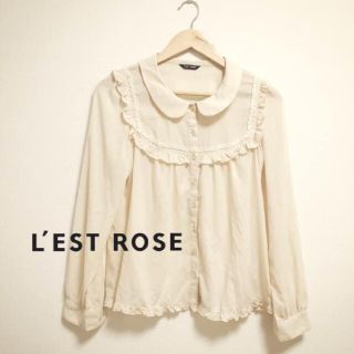 レストローズ(L'EST ROSE)のレストローズ シフォン長袖ブラウス(シャツ/ブラウス(長袖/七分))