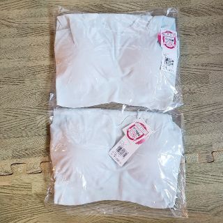 グンゼ(GUNZE)の専用☆2枚GUNZE  KIREILABO 完全無縫製カップ付きハーフトップ(アンダーシャツ/防寒インナー)