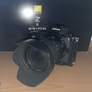 ニコン(Nikon)のNikon  ミラーレス一眼カメラ Z6 Z 6 24-70 + FTZ マウン(ミラーレス一眼)