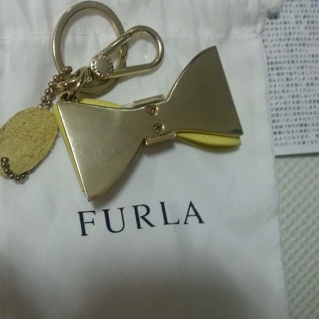 Furla(フルラ)のフルラ  リボン キーリング   レディースのファッション小物(キーホルダー)の商品写真