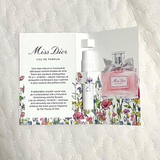 ディオール(Dior)のミスディオール　香水　試供品(香水(女性用))