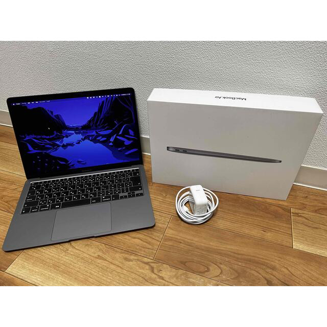 【予約中！】 Apple スペースグレー Air(Retina,13-inch,2020) MacBook - ノートPC