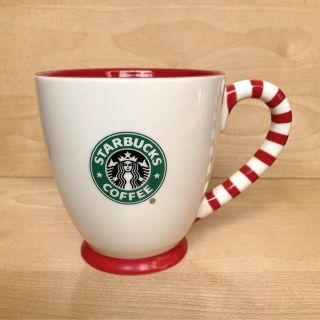 スターバックス 旧ロゴ　ホリデー マグ STARBUCKS 　キャンディケーン