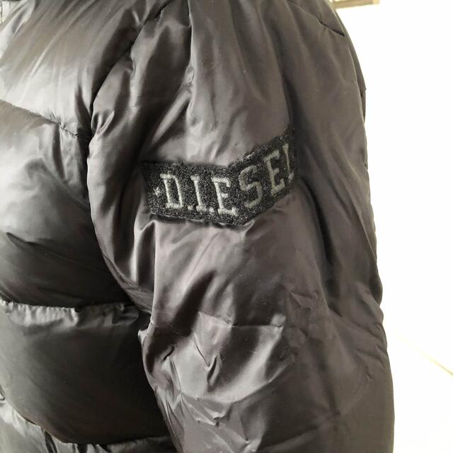 DIESEL 雰囲気抜群 ミリタリーロングダウン S ダックフェザー