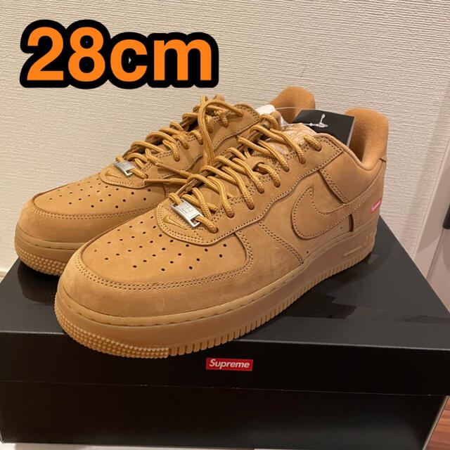 Supreme - Supreme Nike Air Force 1Low Wheat af1 28の通販 by アイス ...