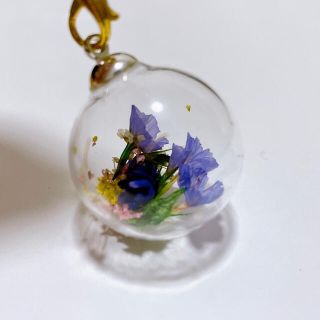 いつか夢で見たお花畑のストラップ(キーホルダー/ストラップ)