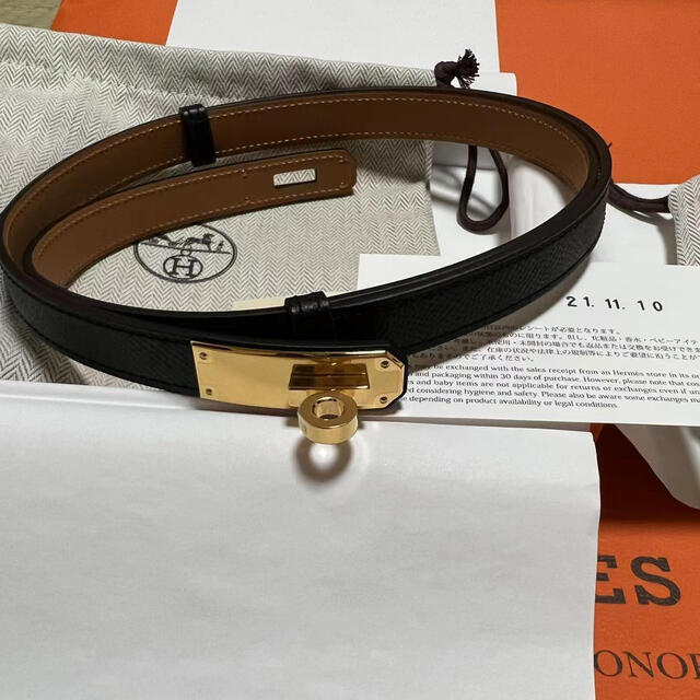 お待たせ! Hermes - エルメス ベルト 《ケリー》 18 全新未使用 11.10
