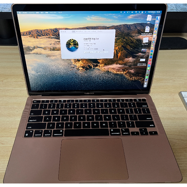 最安値挑戦！】 M1 - Apple MacBook 2020/16GB/256GB/USキーボード Air