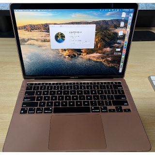 アップル(Apple)の M1 MacBook Air 2020/16GB/256GB/USキーボード(ノートPC)