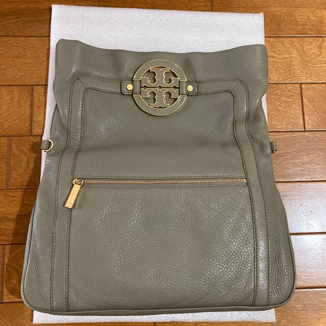 Tory Burch(トリーバーチ)のトリーバーチ　レザー　ショルダーバッグ　グリーン系 レディースのバッグ(ショルダーバッグ)の商品写真