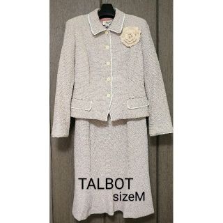 タルボット(TALBOTS)のピンクベージュ アンサンブルスーツ(スーツ)