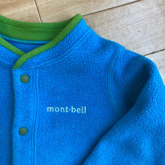 ☆mont-bell☆フリースジャケット　サイズ80 キッズ/ベビー/マタニティのベビー服(~85cm)(ジャケット/コート)の商品写真