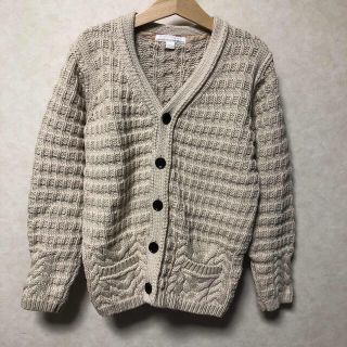 バーバリー(BURBERRY)のBURBERRY♡8Y♡128cm♡コットンカーディガン♡ベージュ系♡(カーディガン)