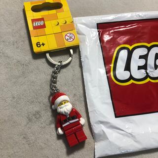 レゴ(Lego)のLEGO♡サンタ　キーホルダー　ミニフィグ(キーホルダー)