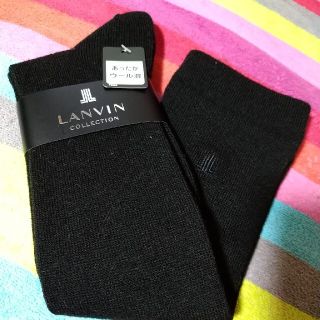 ランバン(LANVIN)のランバン  LANVINハイソックス 新品タグ付き(ソックス)