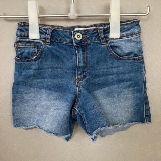 ザラキッズ(ZARA KIDS)のZARA KIDS★切りっぱなしショートパンツ★デニム★8(パンツ/スパッツ)