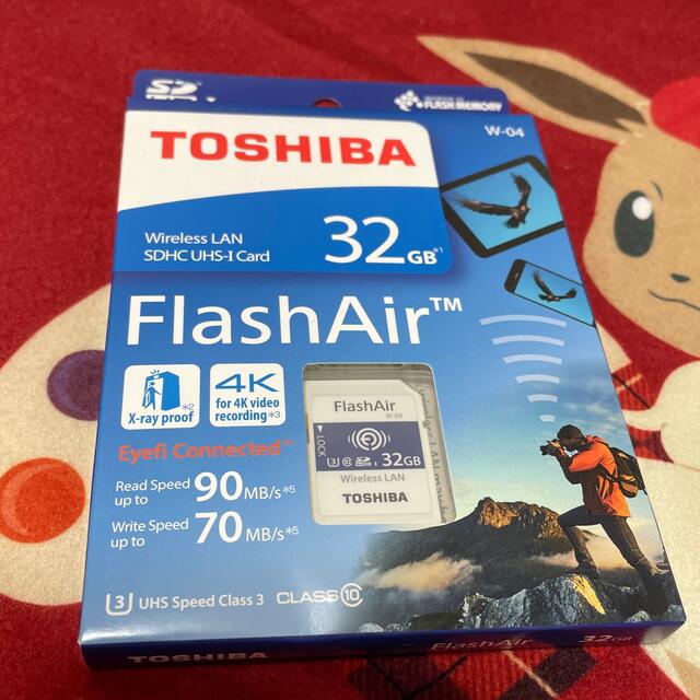 東芝 FlashAir フラッシュエアー  W-04 32GB