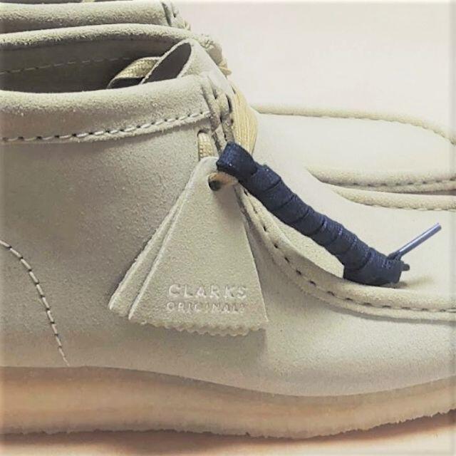 クラークス CLARKS ワラビーブーツ UKモデル メープル UK8.5正規