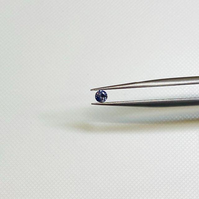 FANCY DEEP GRAYISH VIOLET 0.082ct RD レディースのアクセサリー(その他)の商品写真