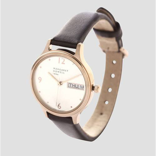 マーガレットハウエル(MARGARET HOWELL)のMARGARET HOWELL カレンダー機能付き 腕時計(腕時計(アナログ))
