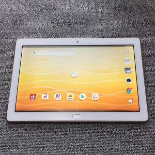 ファーウェイ(HUAWEI)のジャンク SIMフリー dtab d-01k ゴールド 本体のみ TS503(タブレット)