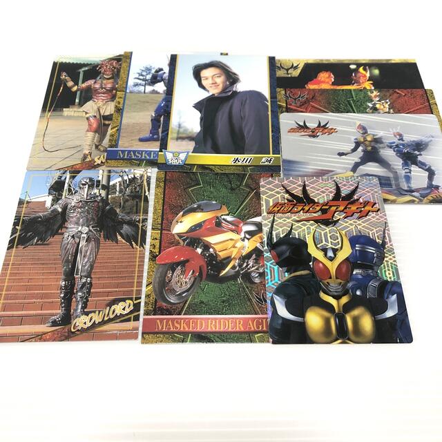 仮面ライダー アギト カード 9枚セット エンタメ/ホビーのフィギュア(特撮)の商品写真