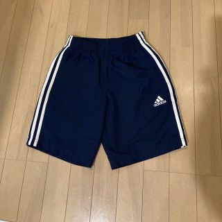 アディダス(adidas)のアディダス  adidas 紺　ハーフパンツ　サッカー　150cm(パンツ/スパッツ)