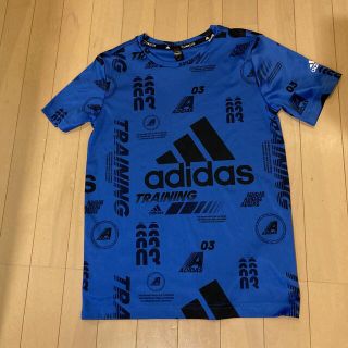 アディダス(adidas)の専用　アディダス  adidas Tシャツ　青　ジャージ　150cm(Tシャツ/カットソー)