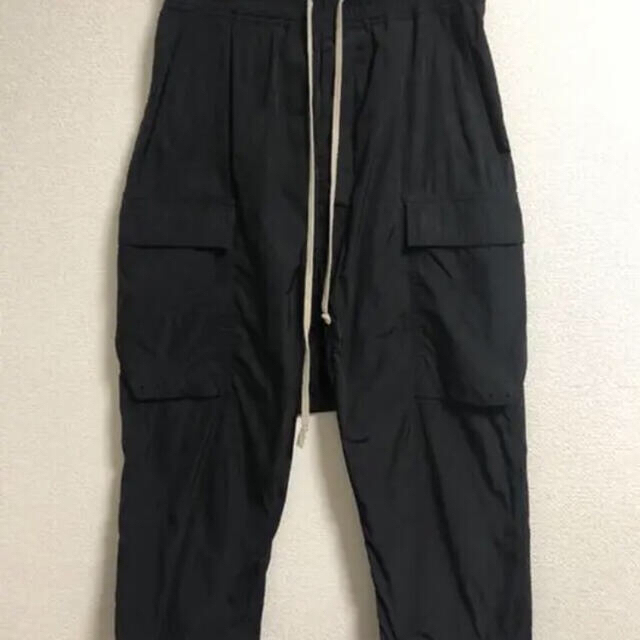 Rick owens 17ss walrus期 クロップドカーゴパンツ