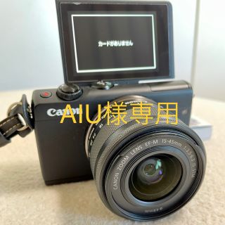 キヤノン(Canon)のAIU様専用　Canon EOS M100(ミラーレス一眼)