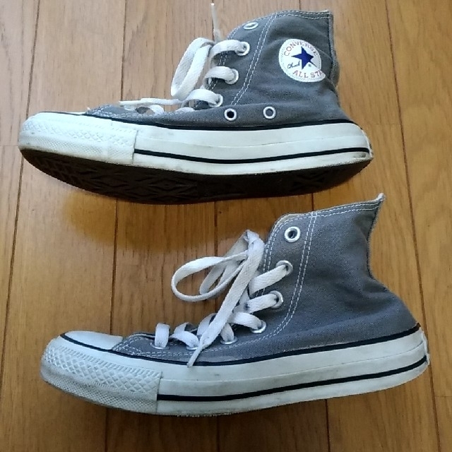 CONVERSE(コンバース)の23cm CANVAS ALL STAR HIグレー レディースの靴/シューズ(スニーカー)の商品写真