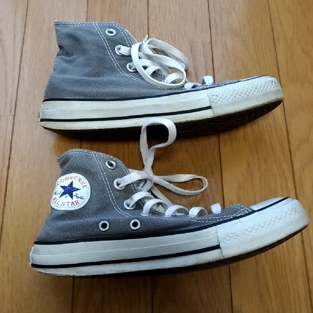 CONVERSE(コンバース)の23cm CANVAS ALL STAR HIグレー レディースの靴/シューズ(スニーカー)の商品写真