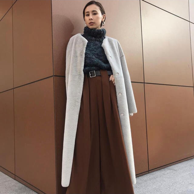 YouTubeで紹介！2WAY SOFT BOA LONG COAT