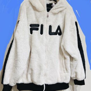 フィラ(FILA)のFILA フィラ  ジップアップ ファーパーカー(パーカー)