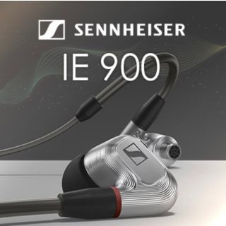 ゼンハイザー(SENNHEISER)の【ほぼ新品】SENNHEISER  IE900 付属品・保証書　完備(ヘッドフォン/イヤフォン)