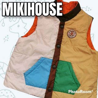 ミキハウス(mikihouse)のMIKIHOUSE  ミキハウス　リバーシブルベスト　サイズ100(ジャケット/上着)