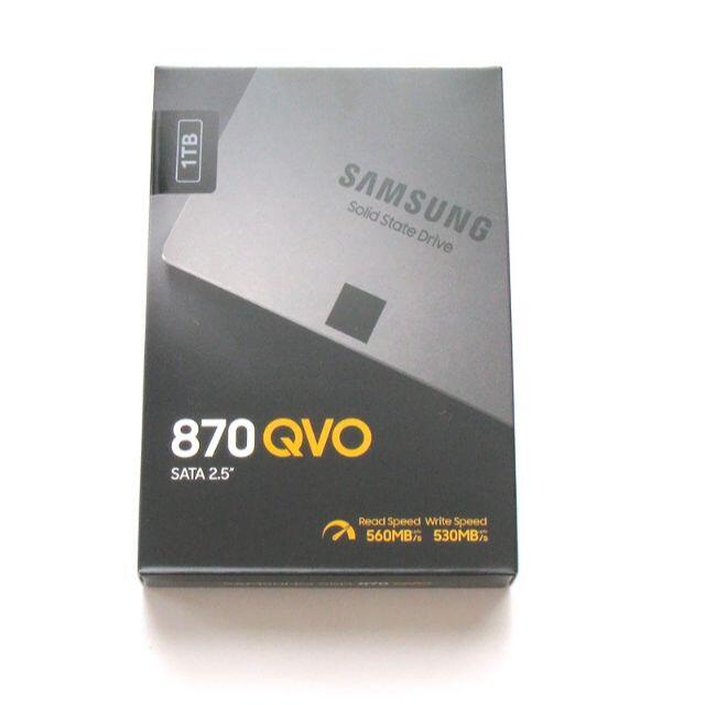 SAMSUNG  1TB SATA内蔵SSD 870 QVO