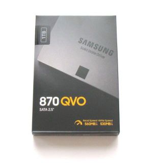 SAMSUNG  1TB SATA内蔵SSD 870 QVO(PC周辺機器)