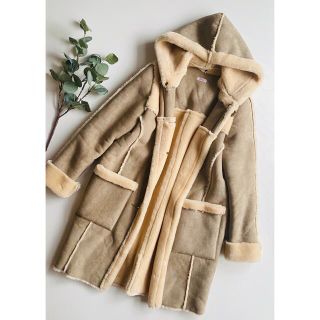 フラワー(flower)のflower teddy mouton coat テディ ムートンコート(ムートンコート)