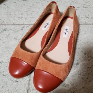 [室内試着のみ]Clarks フラットパンブス(ハイヒール/パンプス)