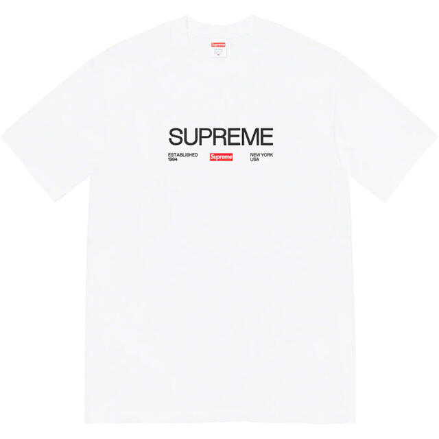 Supreme Est. 1994 tee White Mサイズ シュプリーム