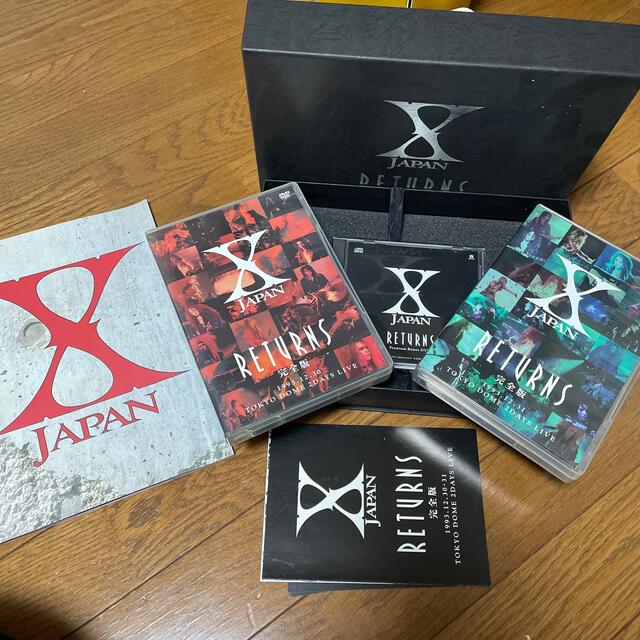 XJAPAN RETURNS 完全版　DVD