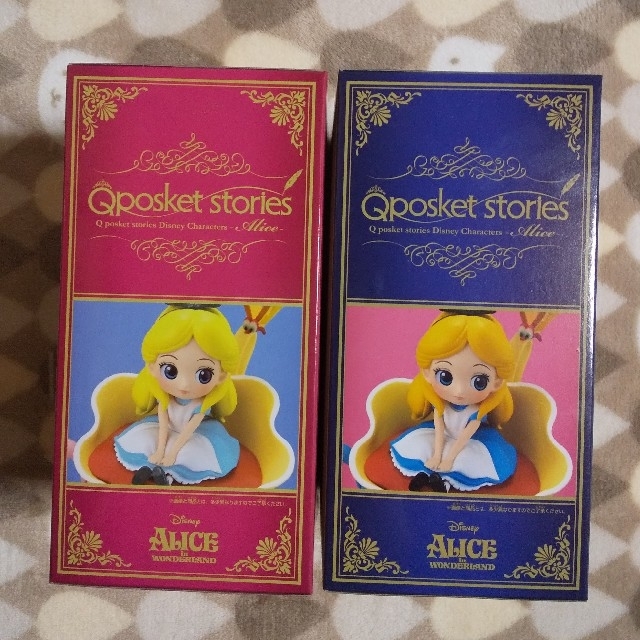 Disney(ディズニー)のQposket stories アリス フィギュア あこにゃー様専用商品 エンタメ/ホビーのフィギュア(アニメ/ゲーム)の商品写真